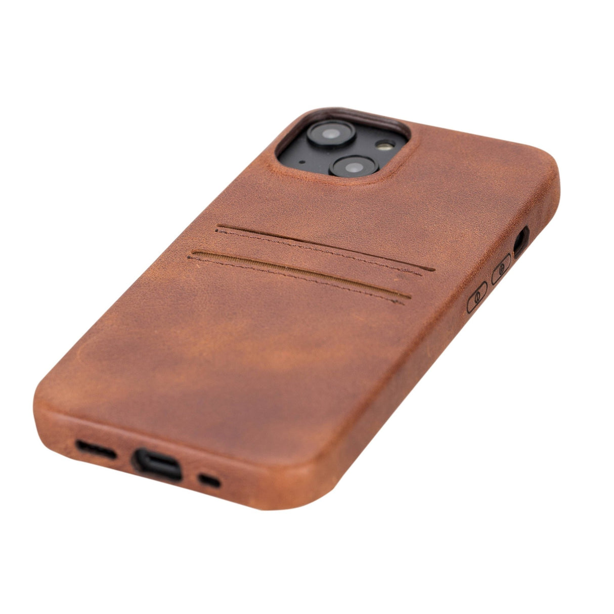 iPhone 14 Snap - on Leather Wallet Case by Hardiston - premium iPhone 14 Cases