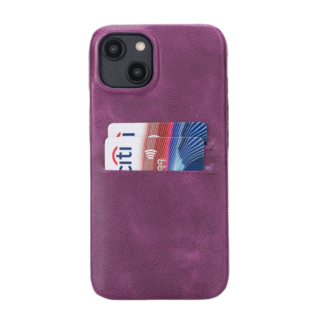 iPhone 14 Snap - on Leather Wallet Case by Hardiston - premium iPhone 14 Cases