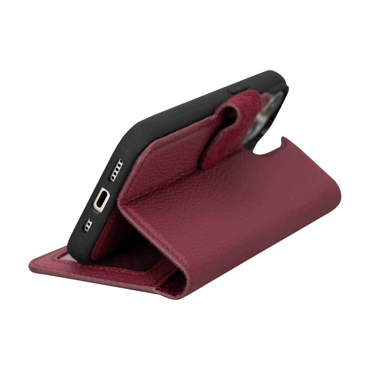 iPhone 15 Leather Wallet PhoneCase by Hardiston - premium iPhone 15 Cases