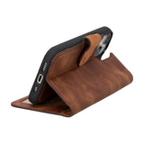 iPhone 15 Leather Wallet PhoneCase by Hardiston - premium iPhone 15 Cases