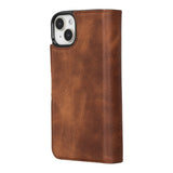 iPhone 15 Plus Leather Dual Wallet Case by Hardiston - premium iPhone 15 Cases