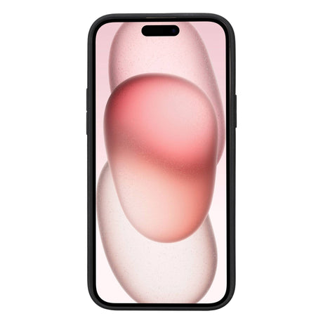 iPhone 15 Plus Leather Snap - on Flex Flat by Hardiston - premium iPhone 15 Cases