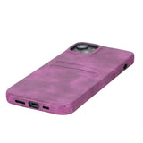 iPhone 15 Plus Leather Snap - On Wallet Phone case by Hardiston - premium iPhone 15 Cases