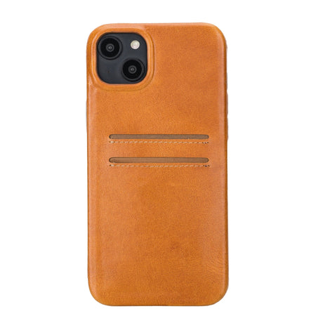 iPhone 15 Plus Leather Snap - On Wallet Phone case by Hardiston - premium iPhone 15 Cases
