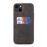 iPhone 15 Plus Leather Snap - On Wallet Phone case by Hardiston - premium iPhone 15 Cases