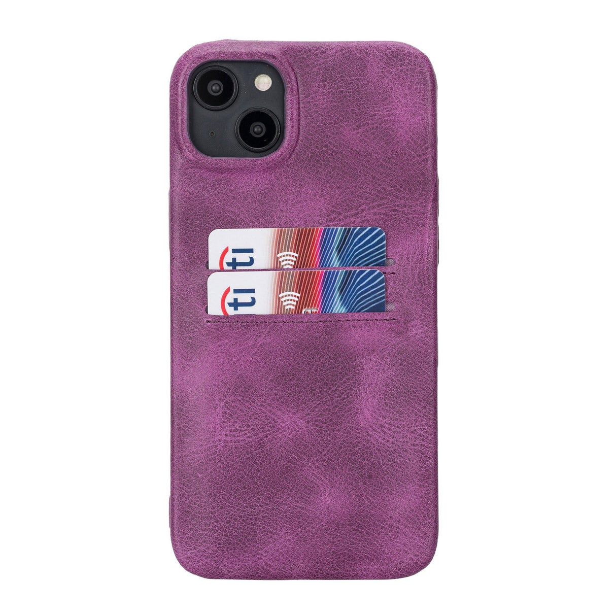 iPhone 15 Plus Leather Snap - On Wallet Phone case by Hardiston - premium iPhone 15 Cases