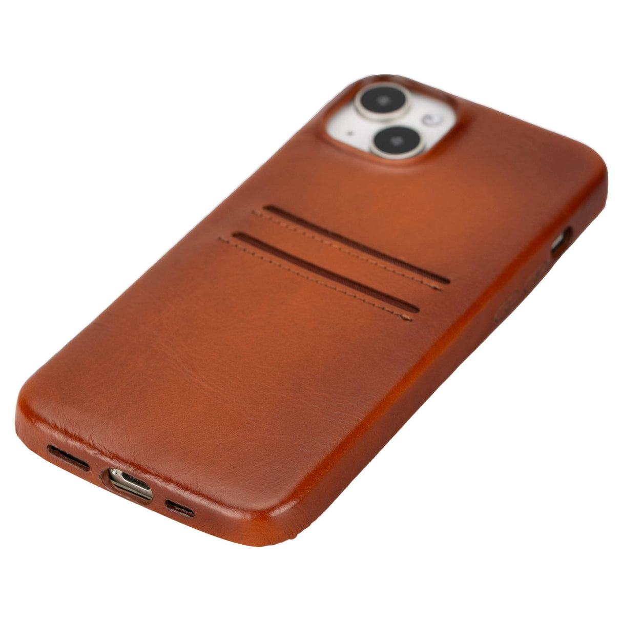 iPhone 15 Plus Leather Snap - On Wallet Phone case by Hardiston - premium iPhone 15 Cases