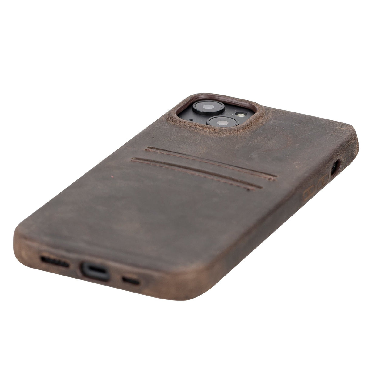 iPhone 15 Plus Leather Snap - On Wallet Phone case by Hardiston - premium iPhone 15 Cases