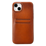 iPhone 15 Plus Leather Snap - On Wallet Phone case by Hardiston - premium iPhone 15 Cases