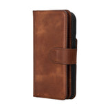 iPhone 15 Pro Dual Leather Wallet Case by Hardiston - premium iPhone 15 Cases