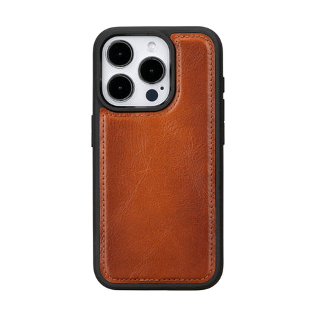 iPhone 15 Pro Leather Snap - on Flex Flat by Hardiston - premium mws_apo_generated