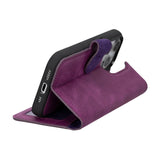 iPhone 15 Pro Leather Wallet Case by Hardiston - premium iPhone 15 Cases