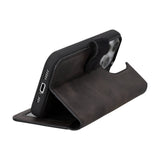 iPhone 15 Pro Leather Wallet Case by Hardiston - premium iPhone 15 Cases