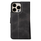 iPhone 15 Pro Max Dual Leather Wallet Case by Hardiston - premium iPhone 15 Cases