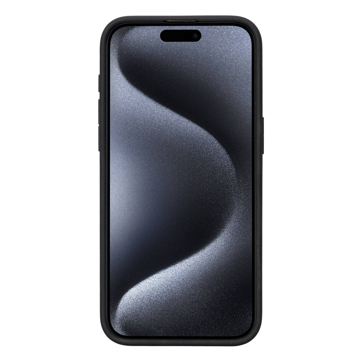 iPhone 15 Pro Max Leather Snap - on Flex Flat by Hardiston - premium iPhone 15 Cases
