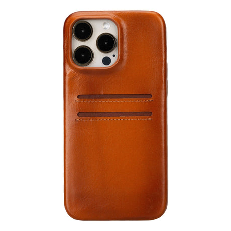 iPhone 15 Pro Max Leather Snap - on wallet case by Hardiston - premium iPhone 15 Cases