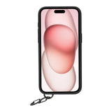 iPhone 15 Snap - on Leather Grip Case by Hardiston - premium iPhone 15 Cases