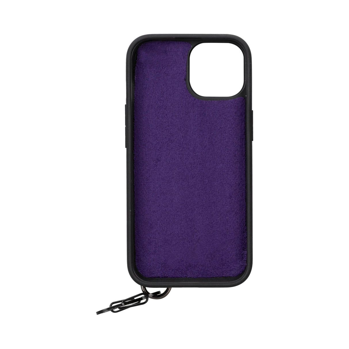 iPhone 15 Snap - on Leather Grip Case by Hardiston - premium iPhone 15 Cases