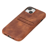 iPhone 15 Snap - on Leather Wallet Case by Hardiston - premium iPhone 15 Cases