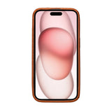 iPhone 15 Snap - on Leather Wallet Case by Hardiston - premium iPhone 15 Cases