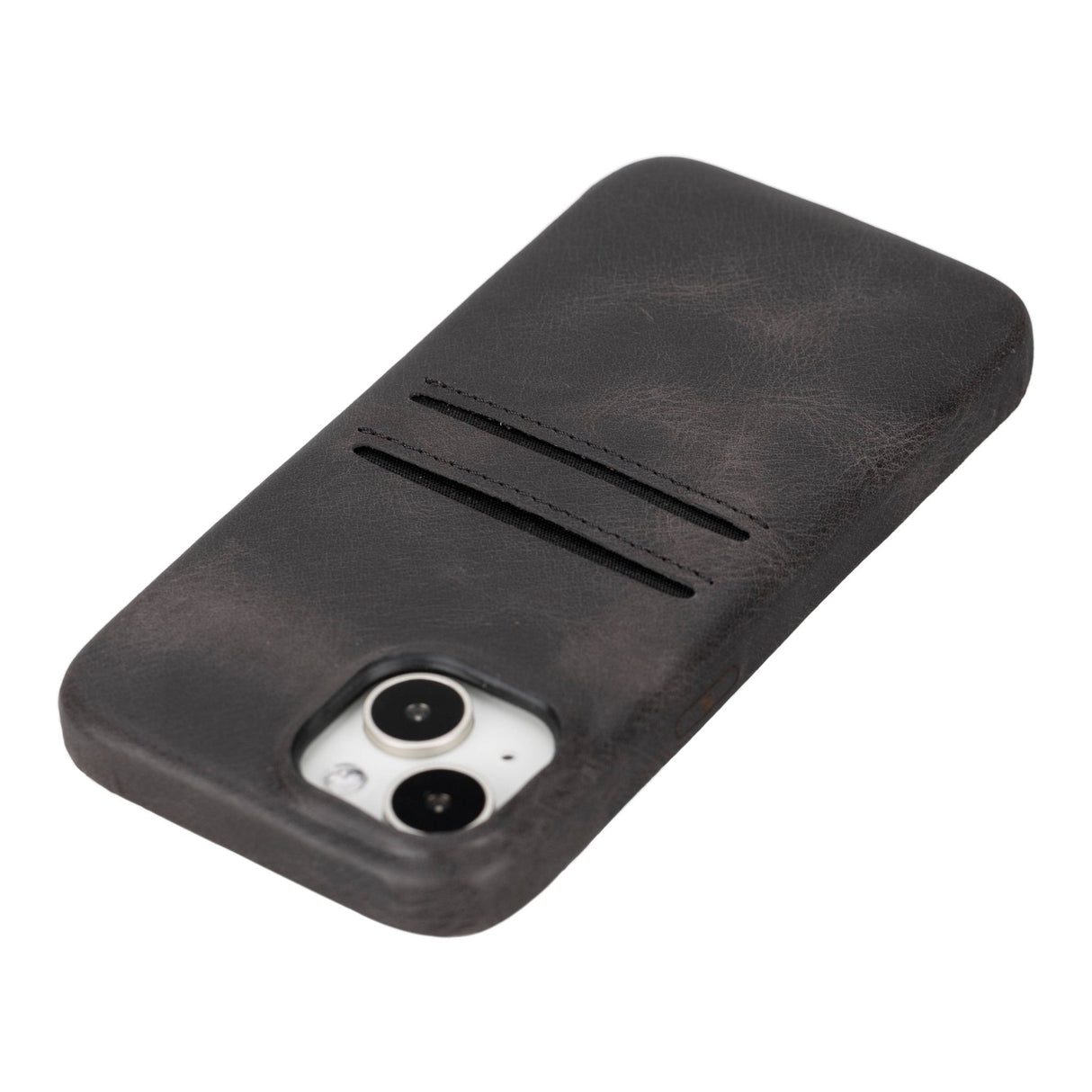 iPhone 15 Snap - on Leather Wallet Case by Hardiston - premium iPhone 15 Cases
