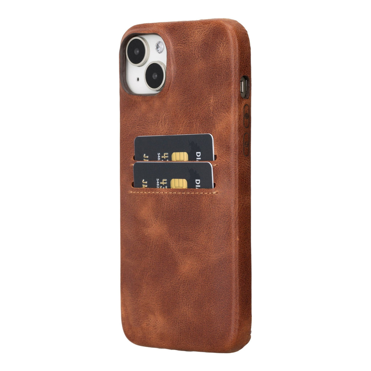 iPhone 15 Snap - on Leather Wallet Case by Hardiston - premium iPhone 15 Cases