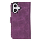 iPhone 16 E Leather Dual Wallet Case by Hardiston - premium iPhone 16 Cases