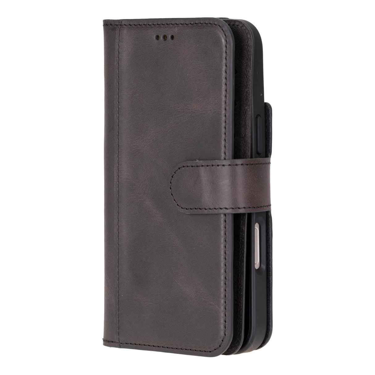 iPhone 16 E Leather Dual Wallet Case by Hardiston - premium iPhone 16 Cases
