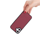 iPhone 16 E Leather Wallet Case by Hardiston - premium iPhone 16 Cases