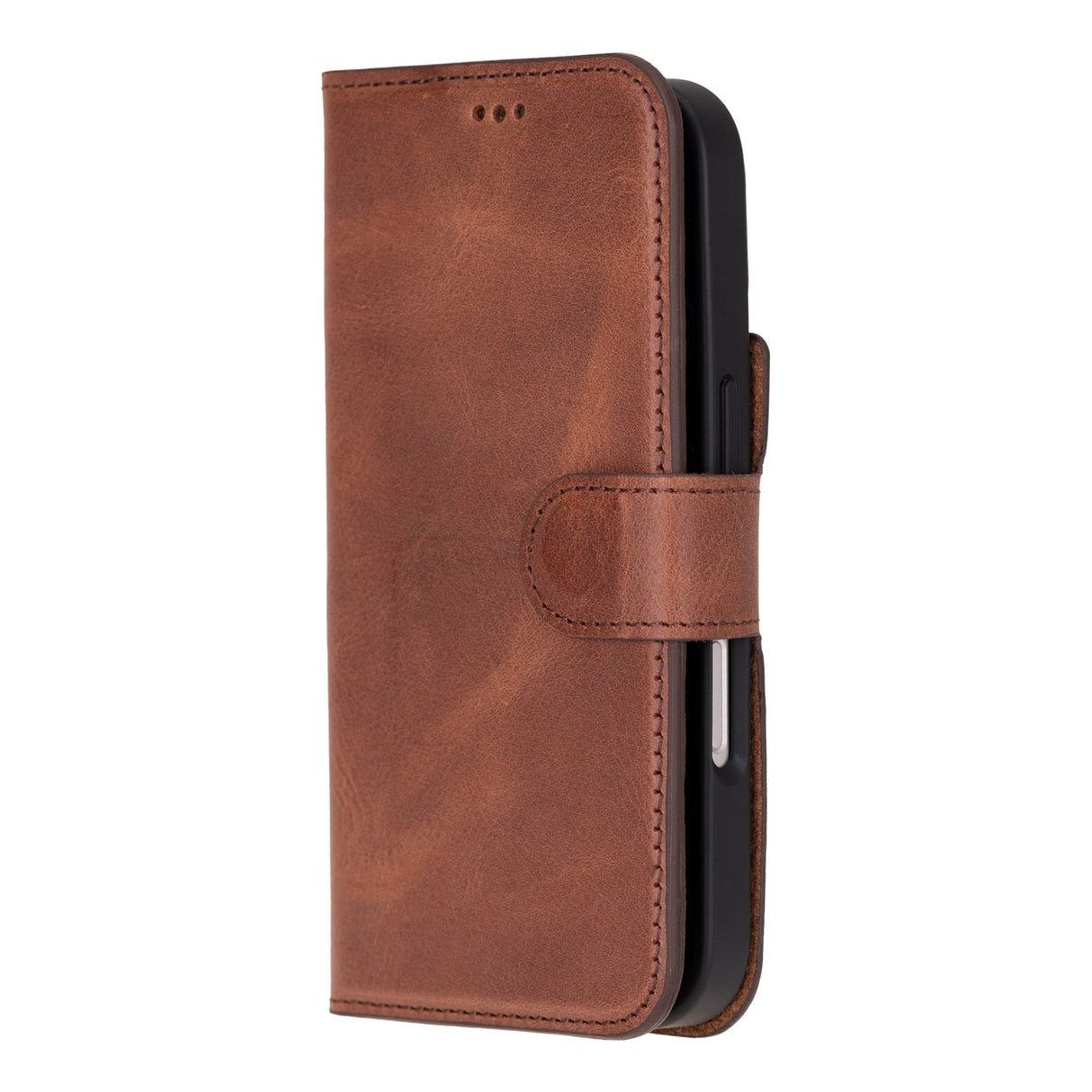 iPhone 16 E Leather Wallet Case by Hardiston - premium iPhone 16 Cases