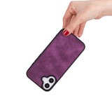 iPhone 16 E Leather Wallet Case by Hardiston - premium iPhone 16 Cases