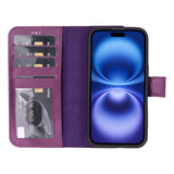 iPhone 16 E Leather Wallet Case by Hardiston - premium iPhone 16 Cases