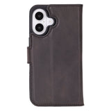 iPhone 16 E Leather Wallet Case by Hardiston - premium iPhone 16 Cases