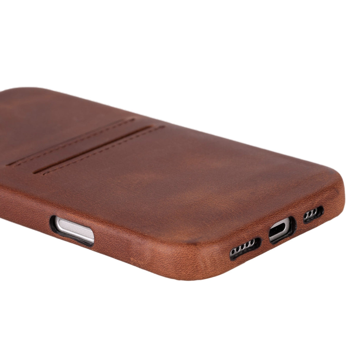 iPhone 16 E Snap - on Leather Wallet Case by Hardiston - premium iPhone 16 Cases