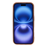 iPhone 16 E Snap - on Leather Wallet Case by Hardiston - premium iPhone 16 Cases