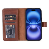iPhone 16 Plus Leather Dual Wallet Case by Hardiston - premium iPhone 16 Cases