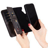 iPhone 16 Plus Leather Dual Wallet Case by Hardiston - premium iPhone 16 Cases