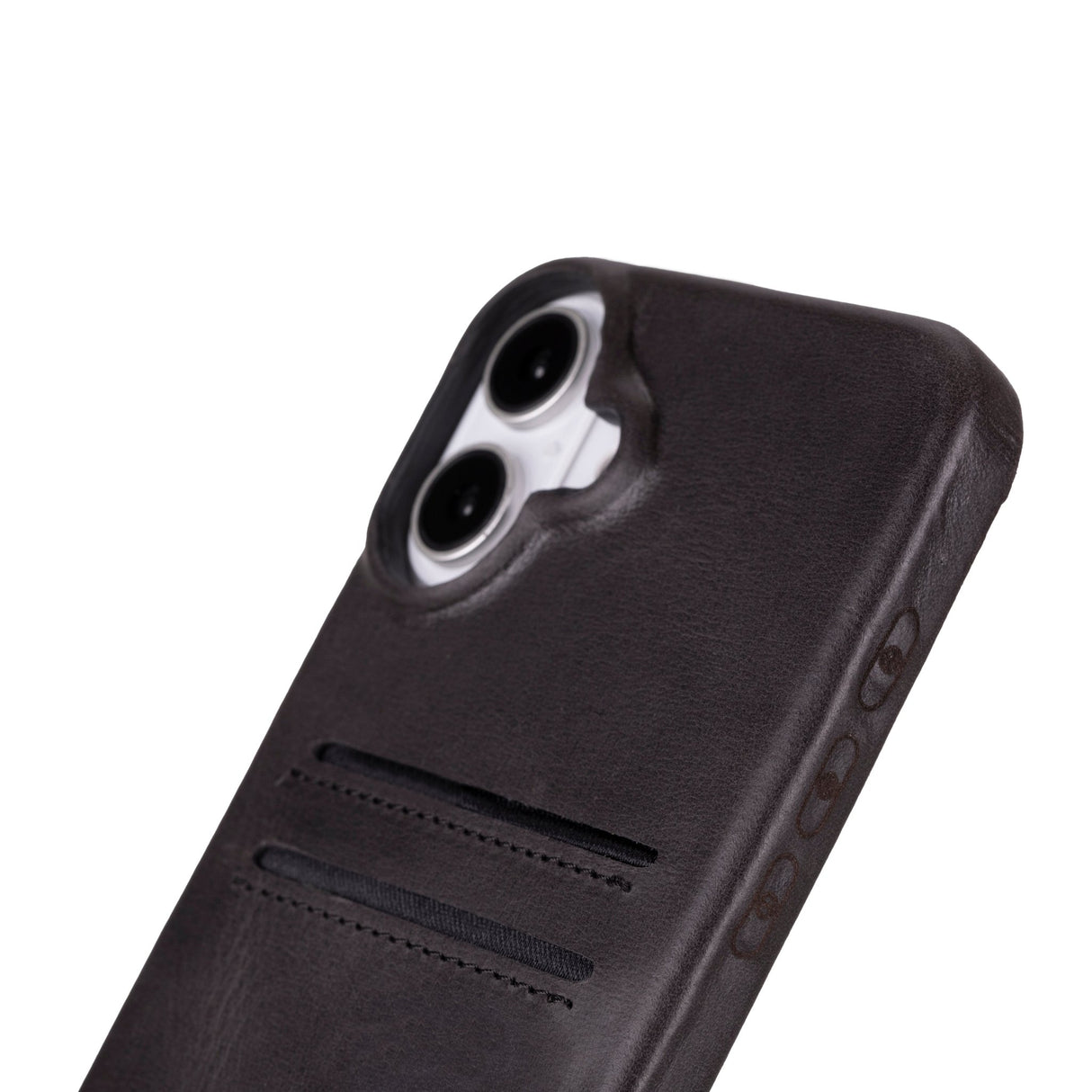 iPhone 16 Plus Leather Snap - On Wallet case by Hardiston - premium iPhone 16 Cases