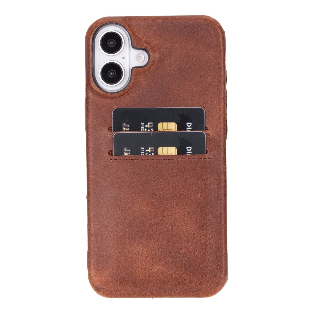 iPhone 16 Plus Leather Snap - On Wallet case by Hardiston - premium iPhone 16 Cases