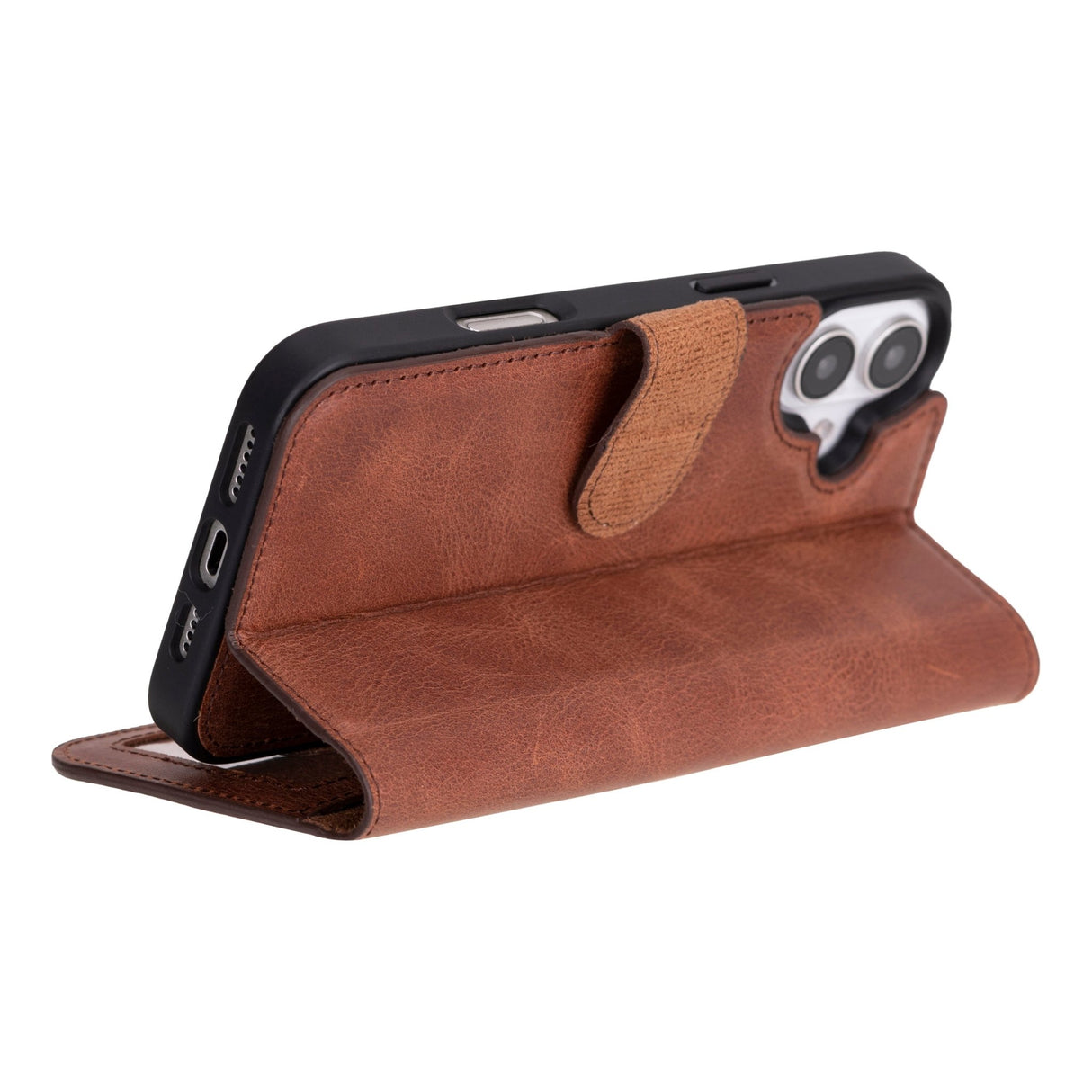 iPhone 16 Plus Leather Wallet Case by Hardiston - premium iPhone 16 Cases