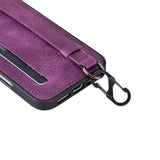 iPhone 16 Plus Snap - on Leather Grip Case by Hardiston - premium iPhone 16 Cases