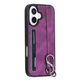 iPhone 16 Plus Snap - on Leather Grip Case by Hardiston - premium iPhone 16 Cases
