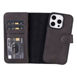 iPhone 16 Pro Dual Leather Wallet Case by Hardiston - premium iPhone 16 Cases