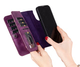 iPhone 16 Pro Dual Leather Wallet Case by Hardiston - premium iPhone 16 Cases