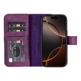 iPhone 16 Pro Dual Leather Wallet Case by Hardiston - premium iPhone 16 Cases