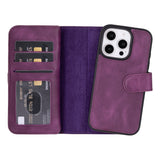 iPhone 16 Pro Dual Leather Wallet Case by Hardiston - premium iPhone 16 Cases