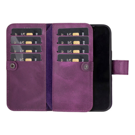 iPhone 16 Pro Dual Leather Wallet Case by Hardiston - premium mws_apo_generated