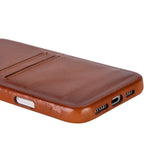 iPhone 16 Pro Leather Snap - on wallet case by Hardiston - premium iPhone 16 Cases