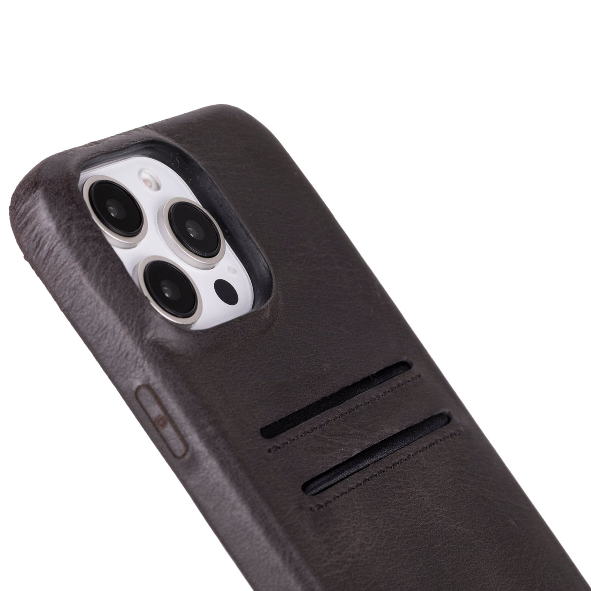 iPhone 16 Pro Leather Snap - on wallet case by Hardiston - premium iPhone 16 Cases