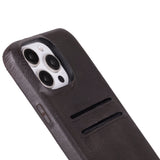 iPhone 16 Pro Leather Snap - on wallet case by Hardiston - premium iPhone 16 Cases
